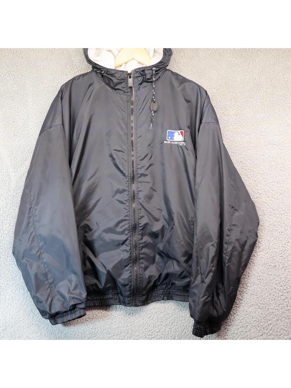 MLB Vintage Windbreaker Jacket Zip size XL Gear for Sports